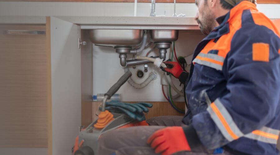 Slab Leak Detection in Cannon Ball, ND